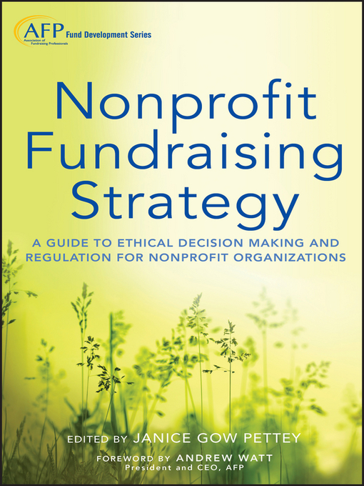 Title details for Nonprofit Fundraising Strategy by Janice Gow Pettey - Available